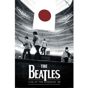 The Beatles Live At The Budokan �'66 Poster / Black/White
